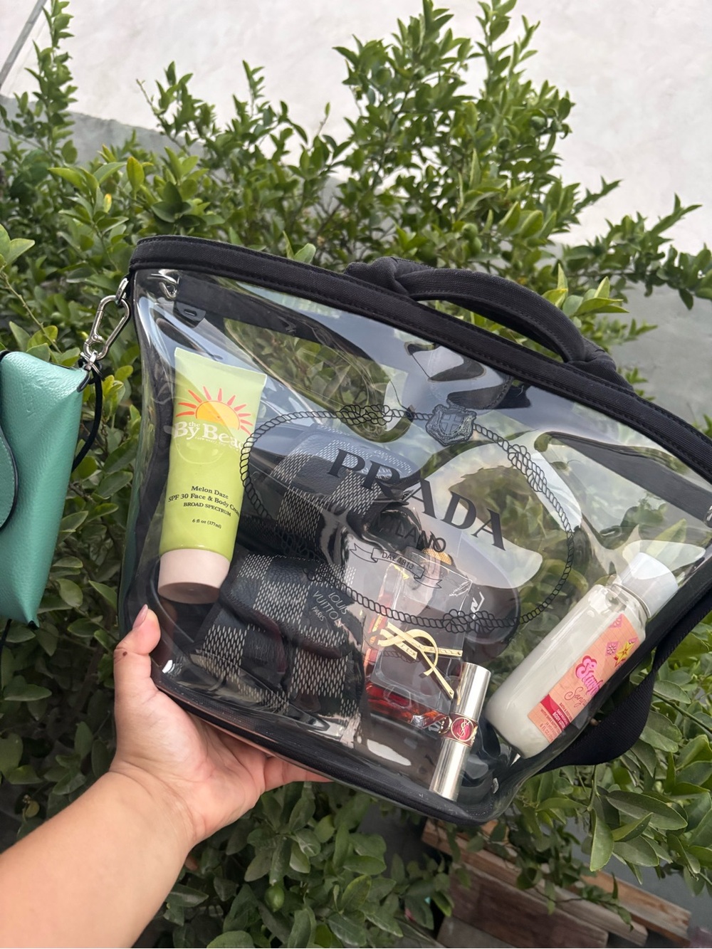 Prada Transparent tote